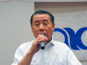 >株式会社相川管理　代表取締役社長　相川宇三郎の挨拶の写真です